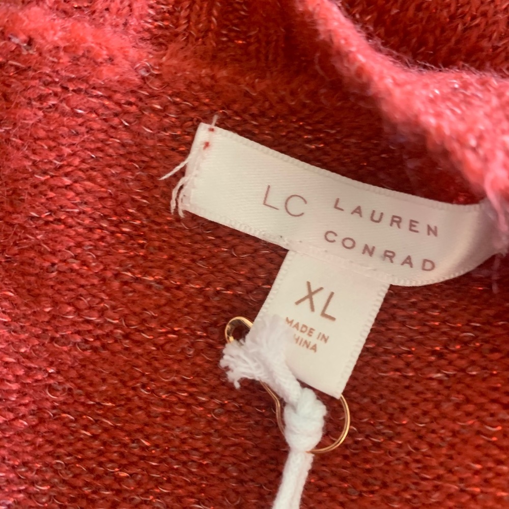 NWT LAUREN CONRAD Size XL Penguin Sweater - Picture 5 of 6